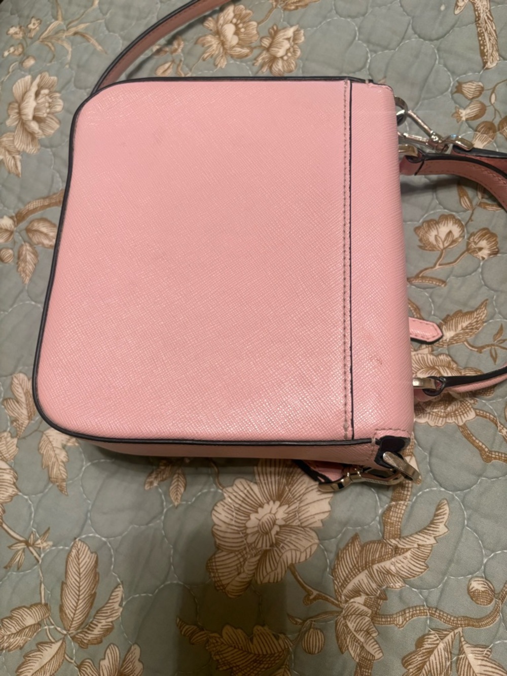 Kate Spade Staci Small Square Crossbody Purse, Light Pink - Picture 4 of 7